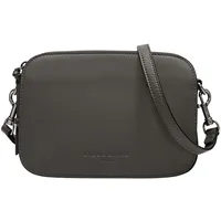 Liebeskind Berlin Damen-Umhängetasche „Luka“ – Cross-Body Bag aus Leder mit verstellbaren Schulterriemen – kleine Damen-Schultertasche, Fächer mit Reißverschluss – Shoulder Bag schwarz