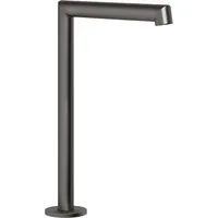GESSI Anello, Waschtisch-Stand-Auslauf, - Metall schwarz gebürstet