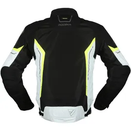 Modeka Khao Air Textiljacke Schwarz/Hellgrau M