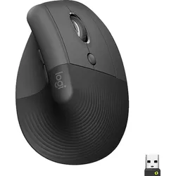 LOGITECH Lift Vertikale Ergonomische Maus, Graphite