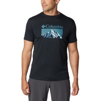 Columbia T-Shirt Herren, Kurzärmelig, Mit Aufdruck, Zero Rules