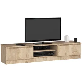 akord furniture factory OP0LRTVCLP160SON TV-Ständer | Entertainment-Center 2 Regale