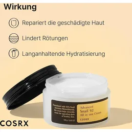 Cosrx Advanced Snail 92 All in One Cream  100 ml