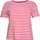 AJC T-Shirt Kurzarm gestreift Rot 48/50