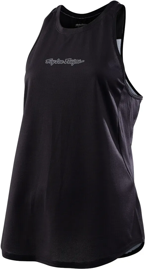 Troy Lee Designs Luxe Solid Damen Fahrrad Tanktop, schwarz, Größe XL