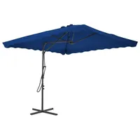 Furnicato Sonnenschirm mit Stahlmast Blau 250x250x230 cm