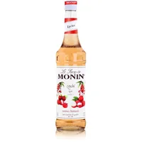 Monin Sirup Litschi 700ml - Cocktails Milchshakes Kaffeesirup (1er Pack)