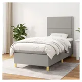 Lattenrost für Bett und Matratze, 90 x 190 cm, Hellgrau
