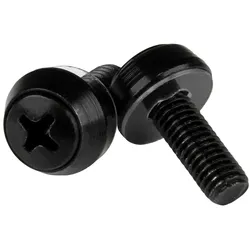 StarTech.com M6 x 12mm - Montageschrauben - 50er Pack - M6 Schrauben für Server