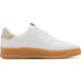 Marco Tozzi Plateau-Sneaker Damen Weiß 40
