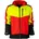 Softshelljacke gelb/rot M