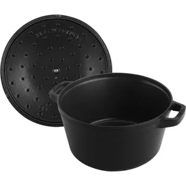 Staub Cocotte Kochtopfset 3-tlg. schwarz