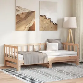 vidaXL Tagesbett 90 x 200 cm Braun