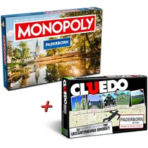 Winning Moves Monopoly Paderborn + Cluedo Paderborn