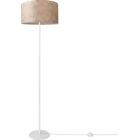 Paco Home Design 8 (Ø38 cm) 2,5m E27 Stehleuchte Einbein - Weiß