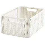 Curver Aufbewahrungsbox Style M 18,0 l 1-tlg. Weiß