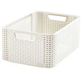 Curver Aufbewahrungsbox Style M 18,0 l 1-tlg. Weiß