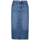 Levis Rock 'Side Slit Skirt' - Blau - 40