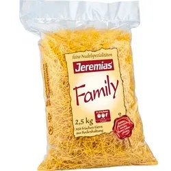 Jeremias® Family Suppen-Nudeln 2mm 2,5 kg