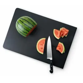 Continenta Hackbrett Schneidebrett Zellulosefaser 1-tlg. 60 x 40 cm Schwarz