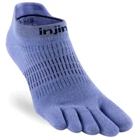 Injinji Run Lightweight No-Show Coolmax Damen Chaussettes - Bleu