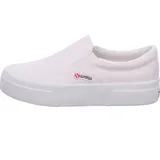 SUPERGA Platform Slipon Damen, weiß, 37 EU