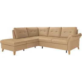 sit&more Ecksofa SIT & MORE "Göteborg", braun (cappuccino), B:250cm H:90cm T:226cm, Sofas, Ecksofa, inkl. Sitztiefenverstellung, wahlweise mit Bettfunktion & Bettkasten