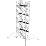 MUNK Rollgerüst SG 1,35 x 3,0 m mit Schrägaufstiegen Ausleger Plattformhöhe