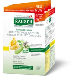 Rausch Schweizer Kräuter Vital Kapseln 3-Monats-Packung