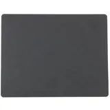 LINDDNA Tischset Nupo L Square 35 x 45 cm Leder Grau Anthrazit (Large)