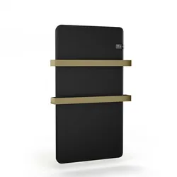 Blumfeldt Smarter Infrarot-Heizer | Infrarotheizung | Handtuchwärmer | 500 W Leistung | IP24 Schwarz
