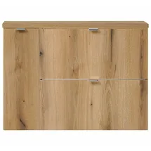 [en.casa] Waschbeckenunterschrank Skelbolu 80,4 x 59,5 x 40 cm Beige