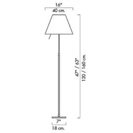 Luceplan Costanza 1D13NT00C020A