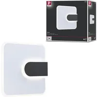 Paulmann 71168 LED-Wandleuchte 12.5W LED Weiß, Schwarz