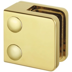Häfele Glasklemme, Modell 21, für 38 mm, messingfarben