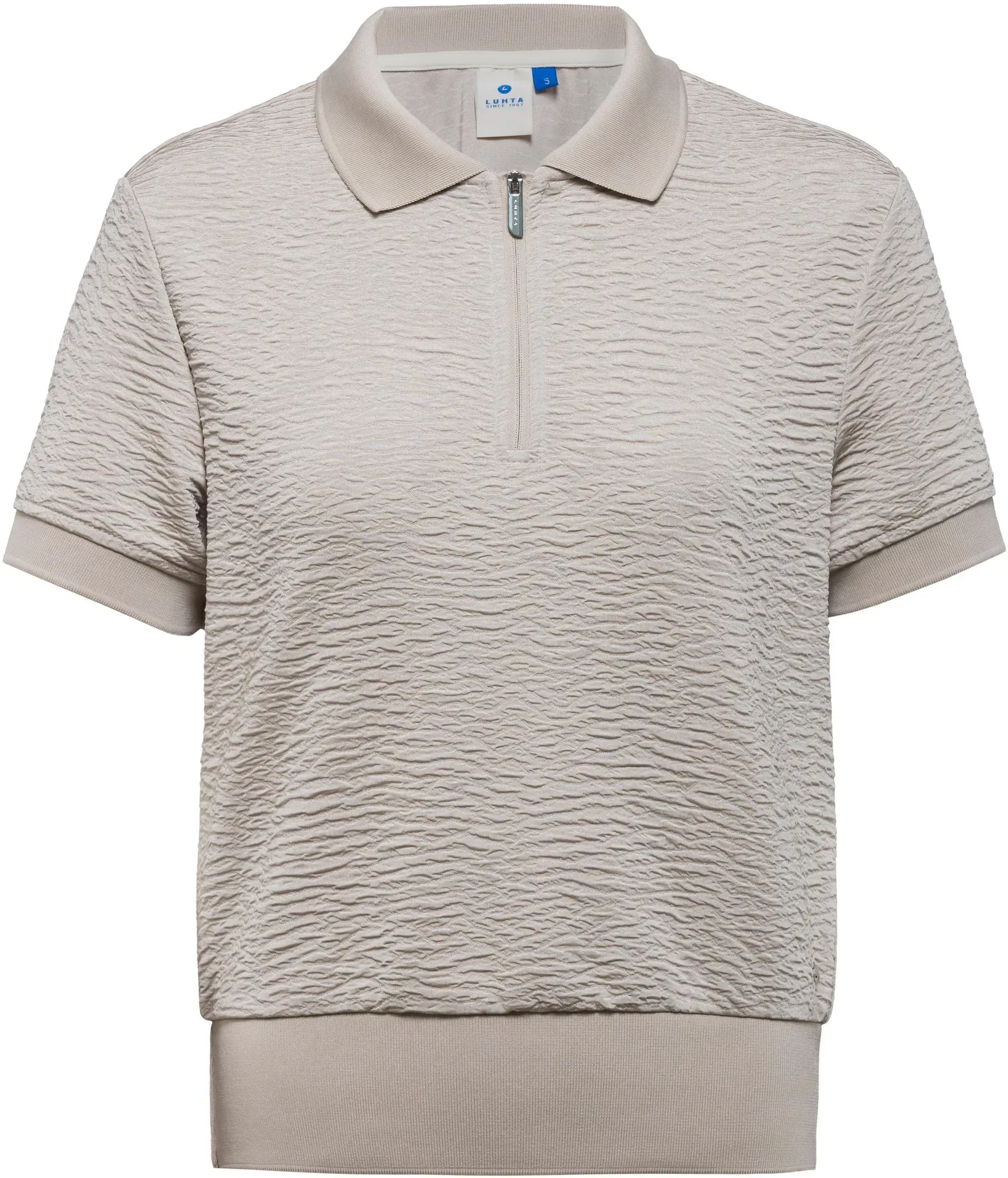 Luhta LUHTA ILMALA Poloshirt Damen in kitt, Größe S - grau