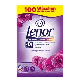 Lenor Amethyst Blütentraum Waschpulver 100 Waschladungen