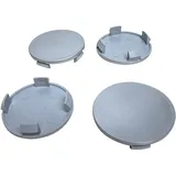 4x Nabenkappen 64,5 mm / 60 mm Nabendeckel Universal Kappen 64,5/60,0 mm Deckel Felgendeckel