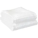 Ritz 012988 Küchentücher, Baumwolle, Weiss/opulenter Garten, Solid, 2-Pack