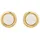 Steel_art Ohrstecker Friederike gold/Perlmutt 2013796 onesize