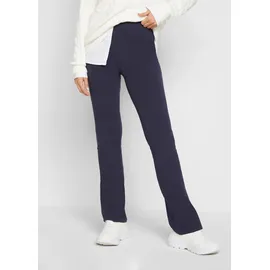 bonprix Leggings Flared Leg Blau 36/38