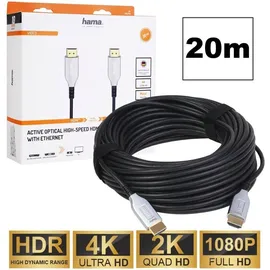 Hama HDMI-Kabel 20 m schwarz