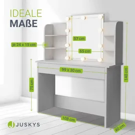 Juskys Schminktisch Bella