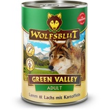 Wolfsblut Adult Green Valley Lamm Kartoffel, Lachs 395 g