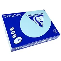 Clairefontaine Kopierpapier Trophee 1798C eisblau pastell A4 80g, 3329680179804