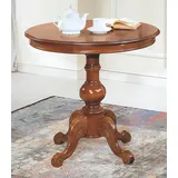 JVmoebel Esstisch Luxus Couchtisch braun lackierter Massiv Italien Esstische runde Möbel (Esstisch), Made in Europa braun