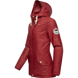 Navahoo Regenjacke »Regenjacke Ocean Heart rot