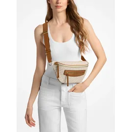 Michael Kors Jet Set Travel Medium Gürteltasche Kunstleder Weiß