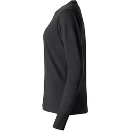 New Wave Basic Langarmshirt Schwarz S