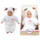Toi-Toys BEAU Babypuppe Schaf Anzug (02025B)